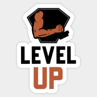 Level Up Sticker